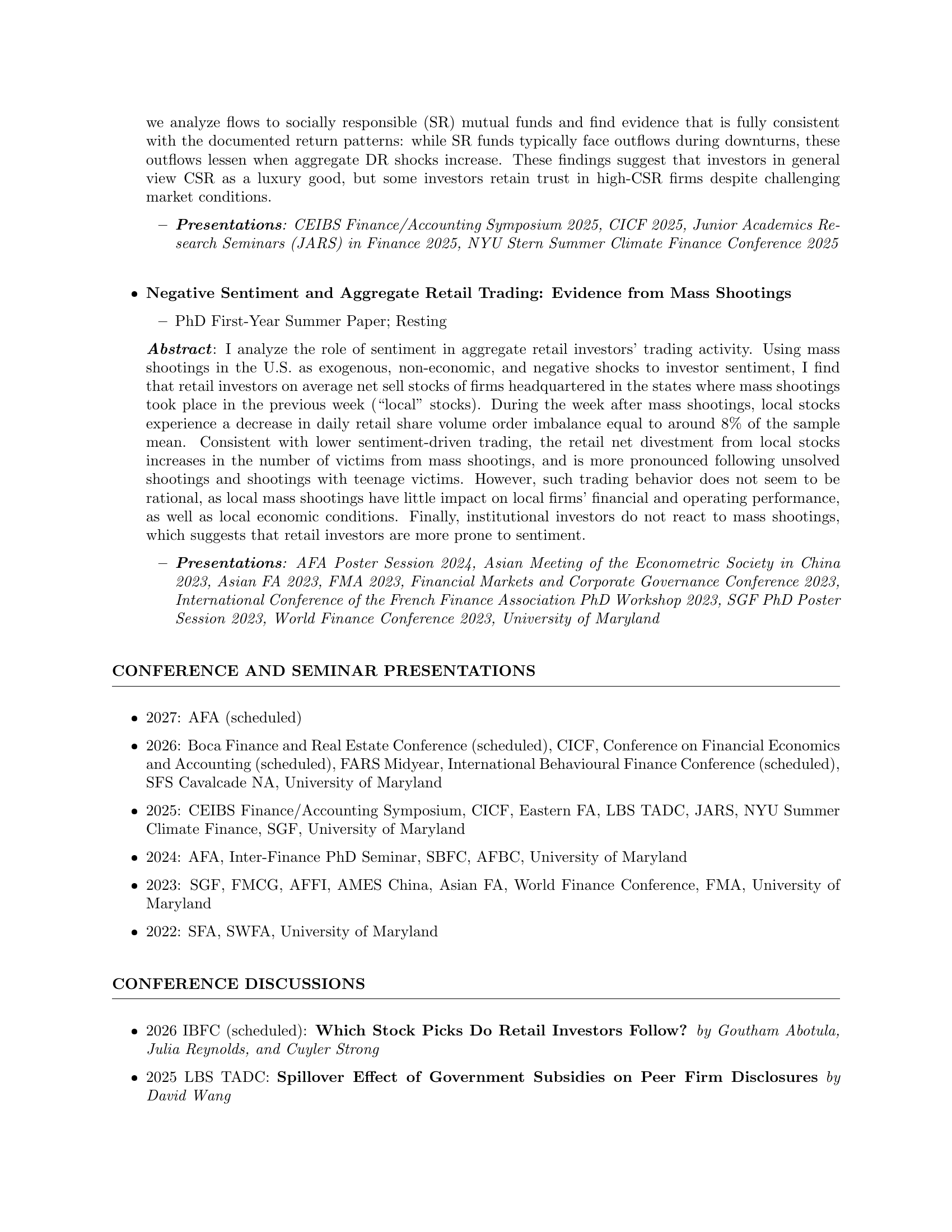 Tianchen (Hugo) Zhao’s CV, page 3 of 5